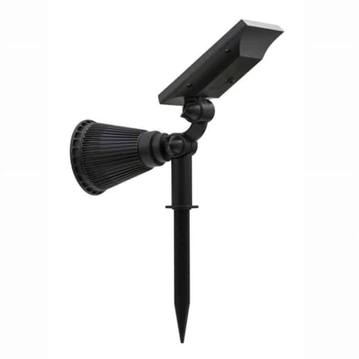 Solarleuchten, 2-in-1, wasserdicht, 4 LED-Solarstrahler, verstellbare Wandleuchte, Landschaftsleuchte, Sicherheitsbeleuchtung – Bild 5