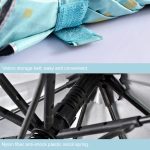 PGM 53 Zoll Golf Sonnenschutz Automatikschirm (Rot) – Bild 5