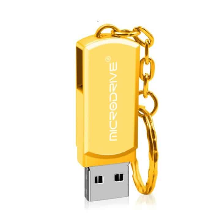 MicroDrive 64 GB USB 2.0 Creative Personality Metall-U-Disk mit Schlüsselanhänger, 64GB – Bild 2