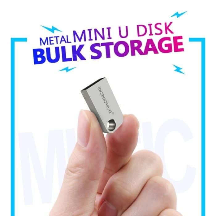 MicroDrive 32 GB USB 2.0 Mini Semi-Circular Metal U Disk – Bild 10