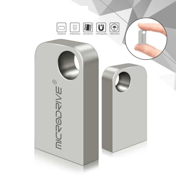 MicroDrive 64 GB USB 2.0 Mini Semi-Circular Metal U Disk – Bild 6