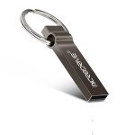 MicroDrive 4 GB USB 2.0 Metall-Schlüsselanhänger-U-Disk, 4GB – Bild 2