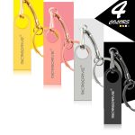 MicroDrive 128 GB USB 2.0 wasserdichte Hochgeschwindigkeits-U-Festplatte aus Metall (grau), 128GB – Bild 8