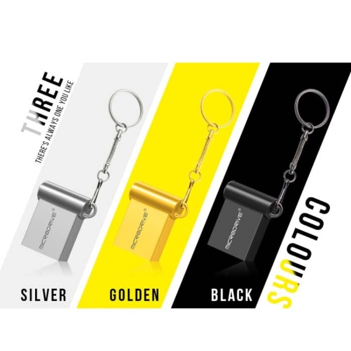 MicroDrive 64 GB USB 2.0 Metall Mini-USB-Flash-Laufwerke U-Disk, 64GB – Bild 7