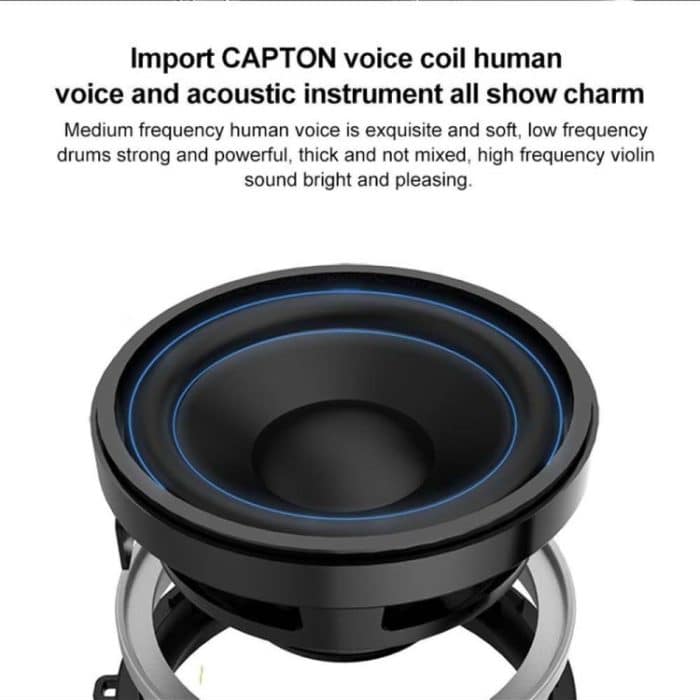 OVEVO True 3D TWS Magnetischer drahtloser Bluetooth-Stereo-Surround-HiFi-Lautsprecher mit vollständig transparentem Zuhause – Bild 11