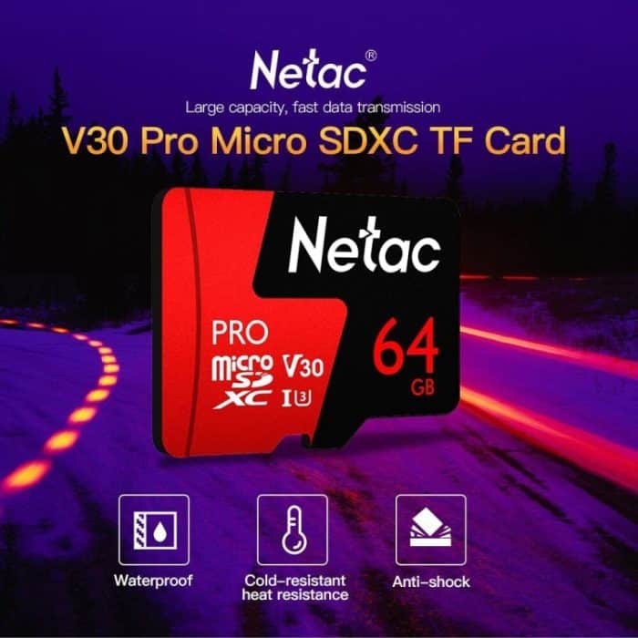 Netac P500 PRO 64 GB U3 Geschwindigkeitsstufe Automobile Data Recorder Monitor Kamera Speicherkarte TF-Karte – Bild 4