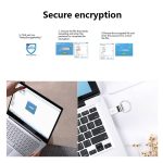 Netac U275 8 GB USB 2.0 Secure Encryption Aluminiumlegierung U-Disk – Bild 7