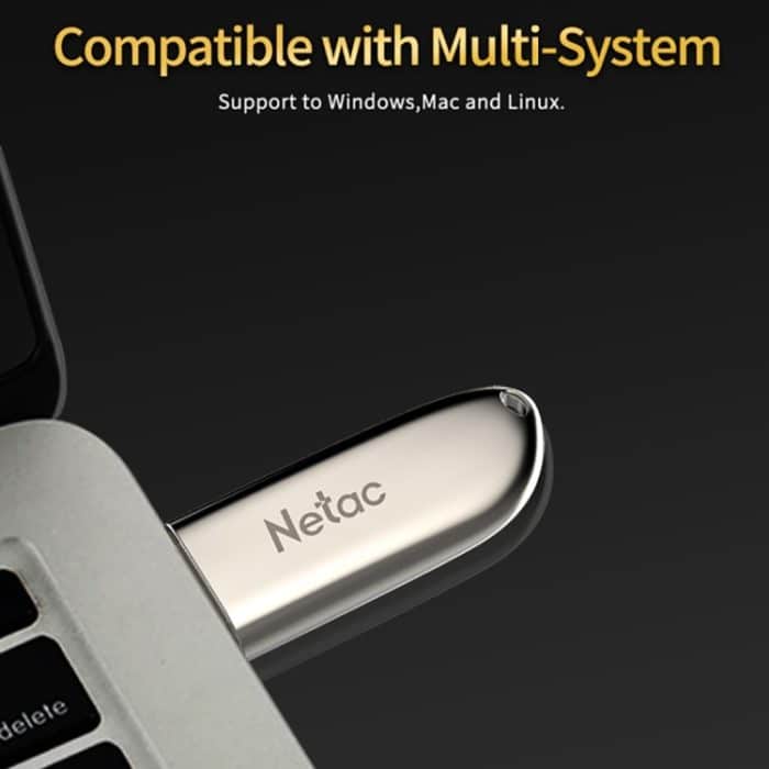 Netac U352 64 GB USB 3.0 Hochgeschwindigkeits-USB-Flash-Laufwerk mit scharfem Messer U-Diskette – Bild 10