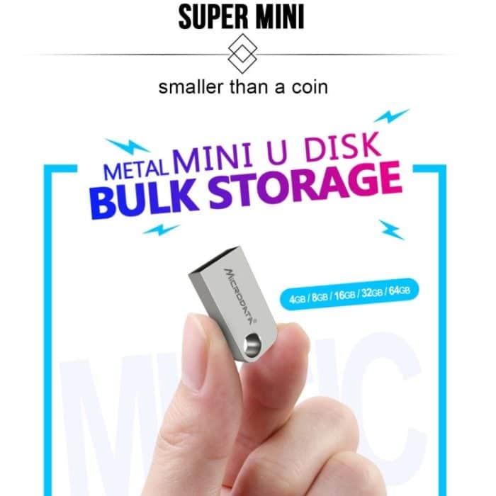 Mikrodaten 32 GB USB 2.0 Mini Metal U Disk – Bild 9