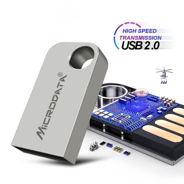 Mikrodaten 64 GB USB 2.0 Mini Metal U Disk – Bild 4