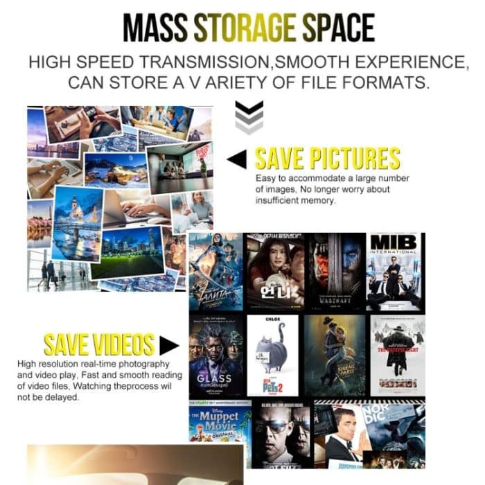 MiCRODATA 64 GB USB 2.0 Computer Auto Mini-U-Disk mit zwei Verwendungsmöglichkeiten, 64GB – Bild 10