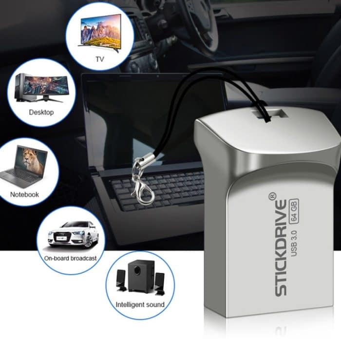 STICKDRIVE 32 GB USB 3.0 Hochgeschwindigkeits-Creative Metal U-Disk – Bild 5