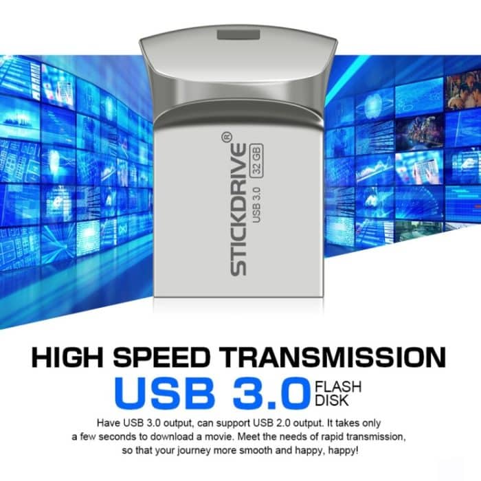 STICKDRIVE 64 GB USB 3.0 Hochgeschwindigkeits-Creative Metal U-Disk – Bild 4