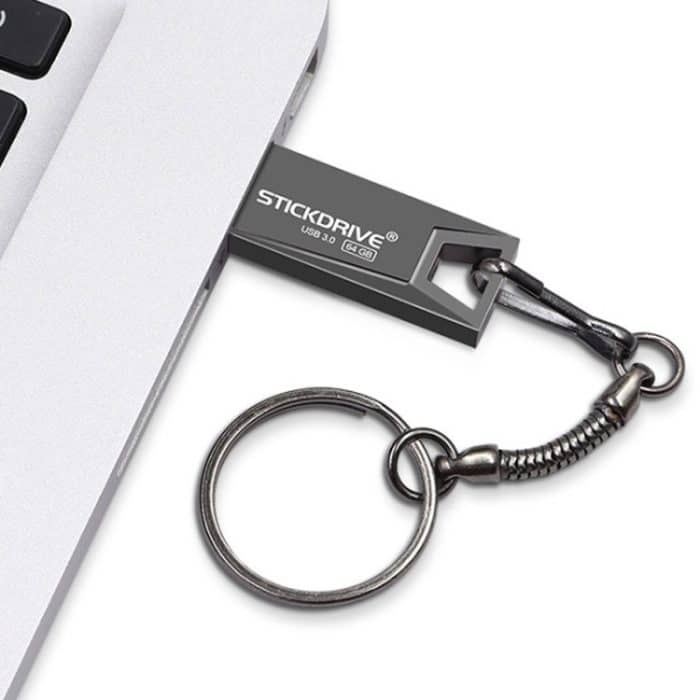STICKDRIVE 128 GB USB 3.0 Hochgeschwindigkeits-Mini-Metall-U-Disk, 128GB – Bild 3