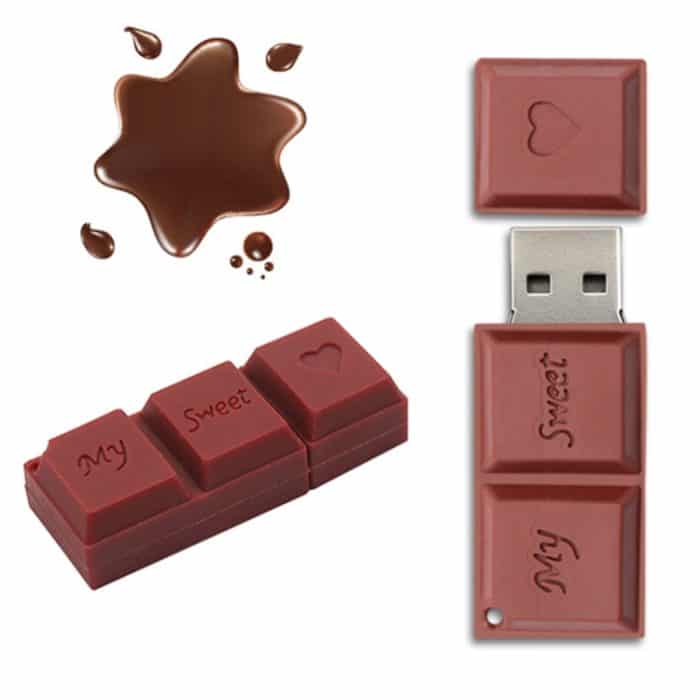 ZY17012712.jpg MicroDrive 8 GB USB 2.0 Creative Chocolate U Disk – Bild 1