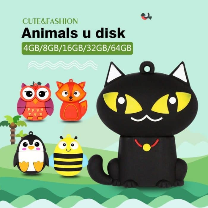 MicroDrive 16 GB USB 2.0 Creative Cute Penguin U Disk – Bild 7