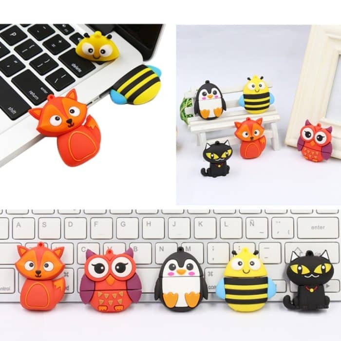 MicroDrive 64 GB USB 2.0 Creative Cute Fox U-Festplatte – Bild 8