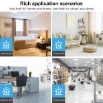 4 Stück Türfenster Magnetischer Sensor Anti-Eintritts-Sicherheitsalarm – Bild 7