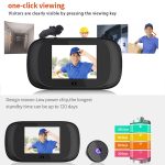 DD1S 2,8-Zoll-Bildschirm 1,0 MP Intelligente elektronische Guckloch-Türklingel – Bild 4