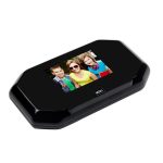 Danmini YB-30BH 3-Zoll-Bildschirm 1.0MP Überwachungskamera, die Bildtür Guckloch macht, unterstützt TF-Karte (schwarz) – Bild 3