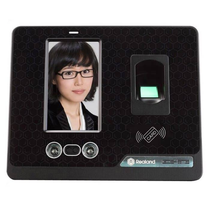 Realand G505 4,3 Zoll Farbe TFT Touchscreen Gesicht Fingerabdruck WiFi Remote Time Attendance Machine – Bild 1