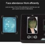 Realand G505 4,3 Zoll Farbe TFT Touchscreen Gesicht Fingerabdruck WiFi Remote Time Attendance Machine – Bild 6