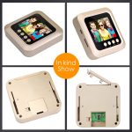 Danmini W5 2,4-Zoll-Bildschirm 2,0-MP-Überwachungskamera ohne störende Türspion, unterstützt TF-Karte/Nachtsicht/Videoaufzeichnung, W5 – Bild 7