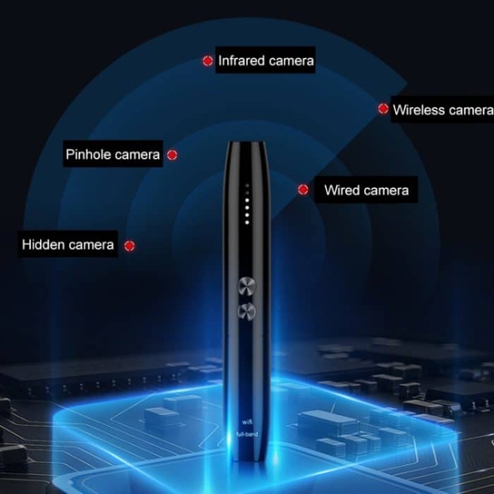 WT09 IR-Kameraobjektivdetektor Wireless-Signalerkennungsgerät Finder Anti-Tracking-GPS-Radar-Radiofrequenzdetektor – Bild 8