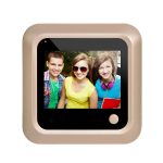 X5 2,4-Zoll-Bildschirm 2.0MP Überwachungskamera Keine Störung Guckloch Viewer, Unterstützung TF-Karte (Gold) – Bild 2