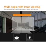 X5 2,4-Zoll-Bildschirm 2.0MP Überwachungskamera Keine Störung Guckloch Viewer, Unterstützung TF-Karte (Gold) – Bild 8