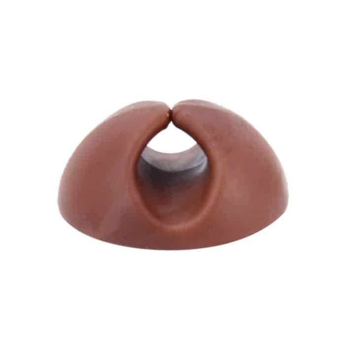 5 Stück einzelne Kabelklemmen, Kabelmanagementsystem und Kabel-Organizer-Lösung, zufällige Farblieferung, 5 PCS Single Cable Clips(Black), 5 PCS Single Cable Clips(Brown), 5 PCS Single Cable Clips(Grey) – Bild 2