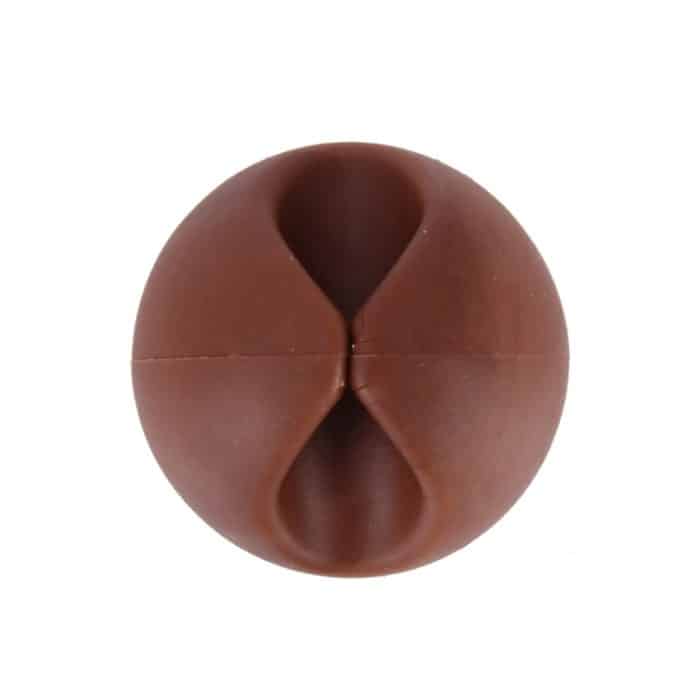 5 Stück einzelne Kabelklemmen, Kabelmanagementsystem und Kabel-Organizer-Lösung, zufällige Farblieferung, 5 PCS Single Cable Clips(Black), 5 PCS Single Cable Clips(Brown), 5 PCS Single Cable Clips(Grey) – Bild 5