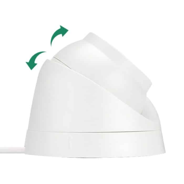 533A CE- und RoHS-zertifizierte, wasserdichte 3,6-mm-3MP-Objektiv-AHD-Kamera mit 2 IR-LED-Arrays, unterstützt Nachtsicht und Weißabgleich, 533A-W, 533A-L, 533A-H2 – Bild 5