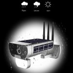 T8 1080P Full-HD-Solarbatterie Ultra Low Power Sound Lichtalarm-Netzwerkkamera, unterstützt Bewegungserkennung, Nachtsicht, Zwei-Wege-Audio, TF-Karte – Bild 9