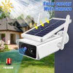 T13-2 1080P HD Solarbetriebene 2,4-GHz-WLAN-Überwachungskamera, Unterstützung der Bewegungserkennung, Nachtsicht, Zwei-Wege-Audio, TF-Karte – Bild 10