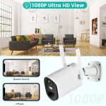 T20 1080P Full HD 4G (US-Version) Solarbetriebene WiFi-Kamera, Unterstützung des PIR-Infrarotsensors für den menschlichen Körper, Nachtsicht, Zwei-Wege-Audio, TF-Karte – Bild 5