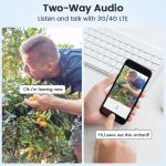 T20 1080P Full HD 4G (US-Version) Solarbetriebene WiFi-Kamera, Unterstützung des PIR-Infrarotsensors für den menschlichen Körper, Nachtsicht, Zwei-Wege-Audio, TF-Karte – Bild 8