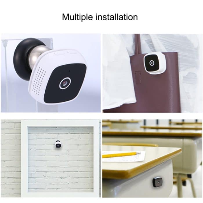 CAMSOY C9 HD 1280 x 720P 70 Grad Weitwinkel Wireless WiFi Tragbare intelligente Überwachungskamera, unterstützt Infrarot-Rechtssicht & Bewegungserkennungsalarm & Loop-Aufnahme & zeitgesteuerte Aufnahme, C9 – Bild 11