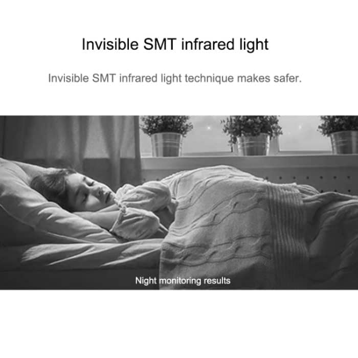 CAMSOY C9 HD 1280 x 720P 70 Grad Weitwinkel Wireless WiFi Tragbare intelligente Überwachungskamera, unterstützt Infrarot-Rechtssicht & Bewegungserkennungsalarm & Loop-Aufnahme & zeitgesteuerte Aufnahme, C9 – Bild 7