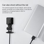 Camsoy S1 HD 1280 x 720P 140 Grad Weitwinkel Wireless Wifi Intelligente Überwachungskamera – Bild 6