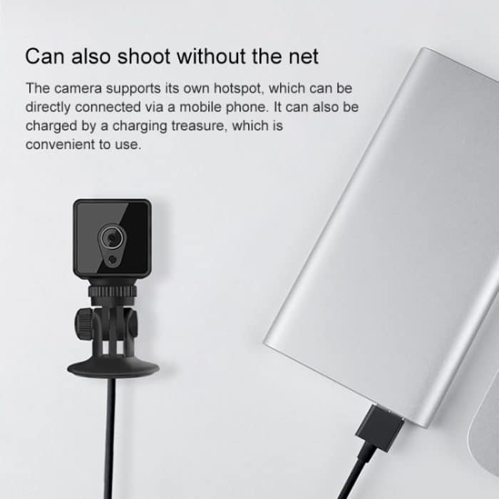 Camsoy S1 HD 1280 x 720P 140 Grad Weitwinkel Wireless Wifi Intelligente Überwachungskamera – Bild 6