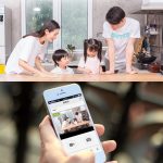 Camsoy S1 HD 1280 x 720P 140 Grad Weitwinkel Wireless Wifi Intelligente Überwachungskamera – Bild 7