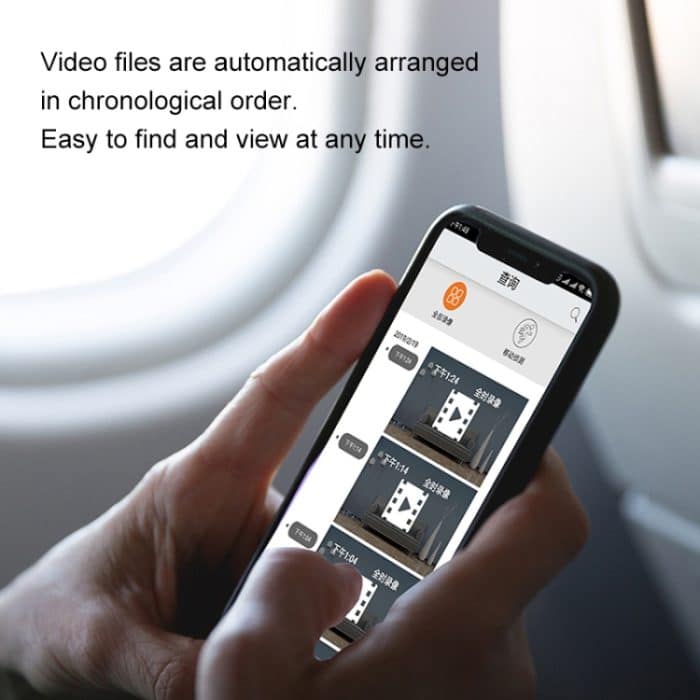 CAMSOY S8 HD 1280 x 720P 140-Grad-Weitwinkel Wireless WiFi Intelligente Überwachungskamera, unterstützt lichtempfindliche automatische automatische Sicht- und Bewegungserkennung sowie Schleifenaufzeichnung – Bild 13