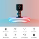 CAMSOY S8 HD 1280 x 720P 140-Grad-Weitwinkel Wireless WiFi Intelligente Überwachungskamera, unterstützt lichtempfindliche automatische automatische Sicht- und Bewegungserkennung sowie Schleifenaufzeichnung – Bild 6