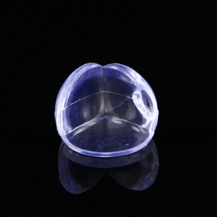 100 PCS Baby Desk Corner Sicherheitsabdeckungskissen Halbkugelform Kindertisch Antikollisionsschutzkissen mit doppelseitigem Klebstoff – Bild 2