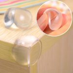 100 PCS Baby Desk Corner Sicherheitsabdeckungskissen Halbkugelform Kindertisch Antikollisionsschutzkissen mit doppelseitigem Klebstoff – Bild 7
