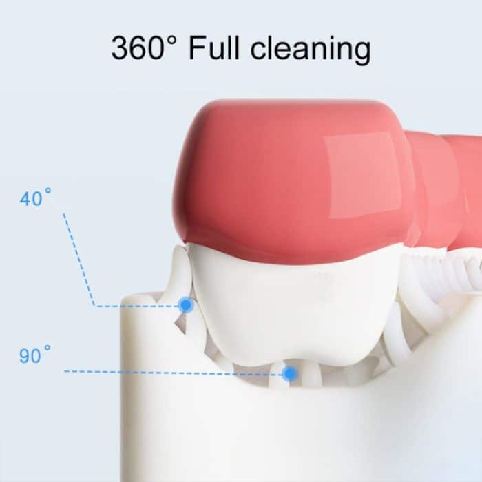 U-förmige Kinder-Baby-handgehaltene weiche Zahnbürste, Putzartefakt für 2–6 Jahre alt, Stil: Herzform, Heart Shape – Bild 5