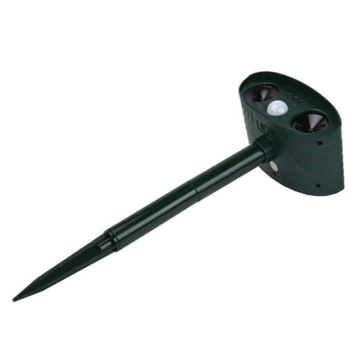 Leistungsstarker solarbetriebener Ultraschall-Tierschutz mit PIR-Sensor und Lichtsensor – Bild 3