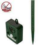 Umweltfreundliches weißes + rotes Licht Solarbetriebenes LED-Ultraschall-Tierschutzmittel Vogelkatze Hundesteuergerät mit 6,5 V / 0,1 W Solarpanel & PIR-Sensor & Lichtsensor, CE / ROHS-Zertifizierung erhalten – Bild 5