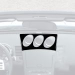 Für Nissan 350Z 2003-2009 Autoradio/Klimaanlage Konsolenaufkleber, Linksantrieb – Bild 4